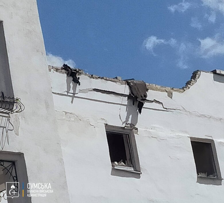 Суми після обстрілу