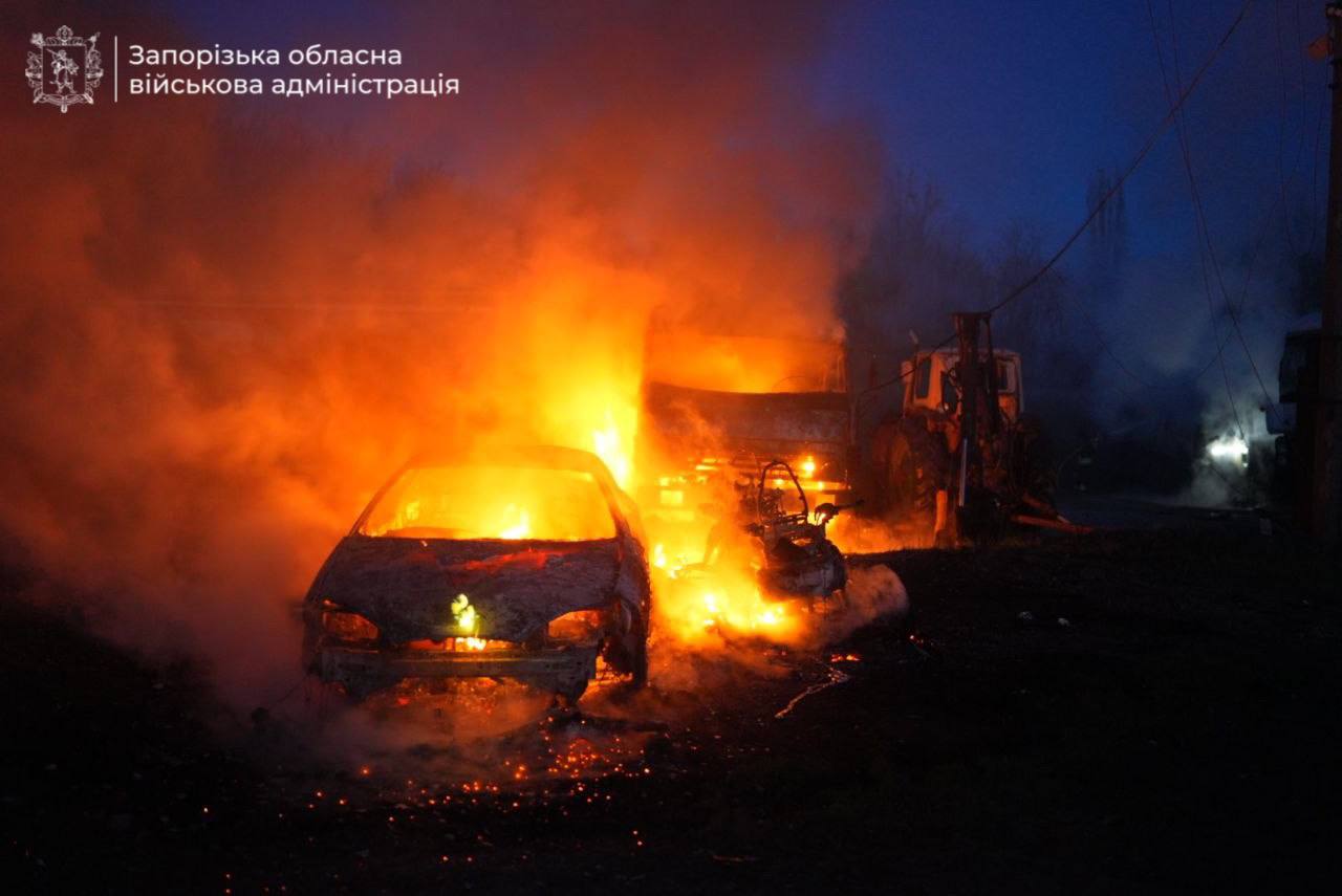 Атака на Запорожье 15 апреля погибла женщина, повреждено