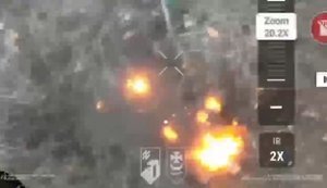 Операторы дронов бригады "Буревій" уничтожили 5 оккупантов и 6 единиц техники на Купянщине. ВИДЕО