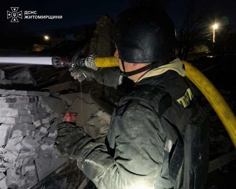 Обстріл Житомирщини