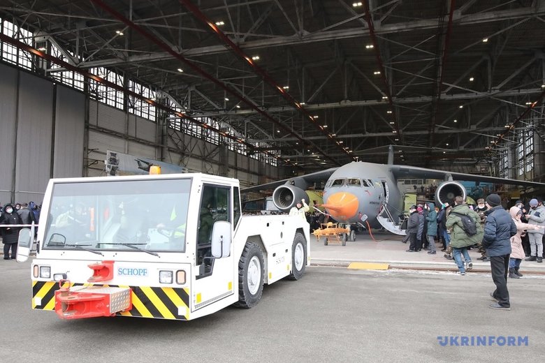 First serial military transport aircraft An-178-100R presented in Kyiv 12