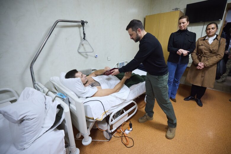Зеленський та Фредеріксен відвідали поранених