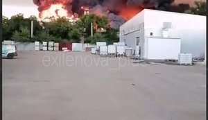 Wildberries logistics centre was also attacked in Stavropol Krai of Russian Federation. VIDEO