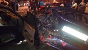 One More Car Race Ends in Blood. PHOTOS