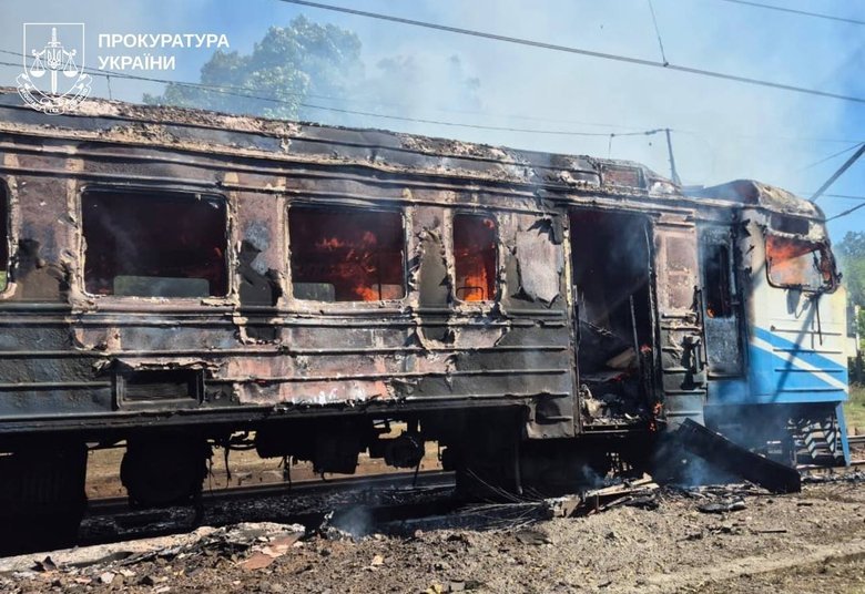 Росіяни вдарили по потягу на Харківщині: є постраждалі