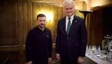 Зеленский провел встречу с Науседой
