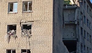 "Shaheds" attacked Merefa in Kharkiv region: warehouses damaged. PHOTOS
