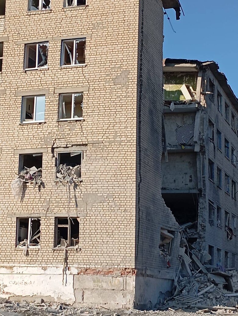 Наслідки обстрілу Куп'янського району 11 лютого 2025 року