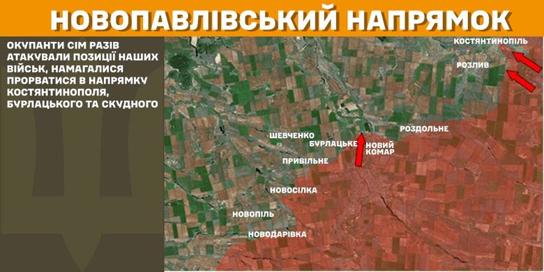Бойові дії на Новопавлівському напрямку