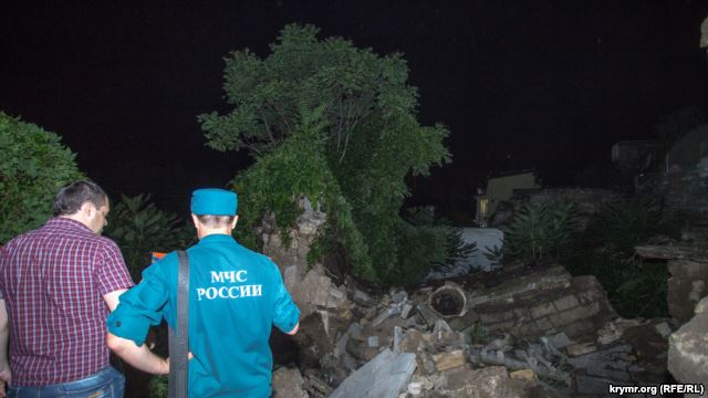 обрушение керч лестница митридатская