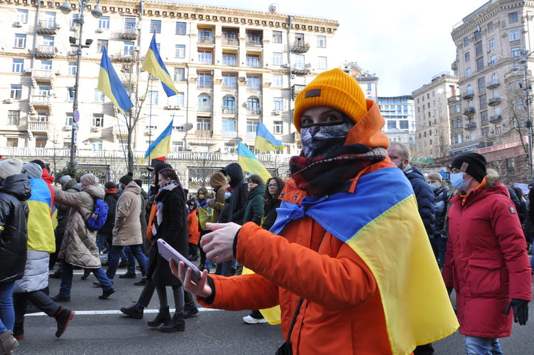 Водкі нєт. Ідітє домой, - Марш єдності за Україну відбувся в Києві 28