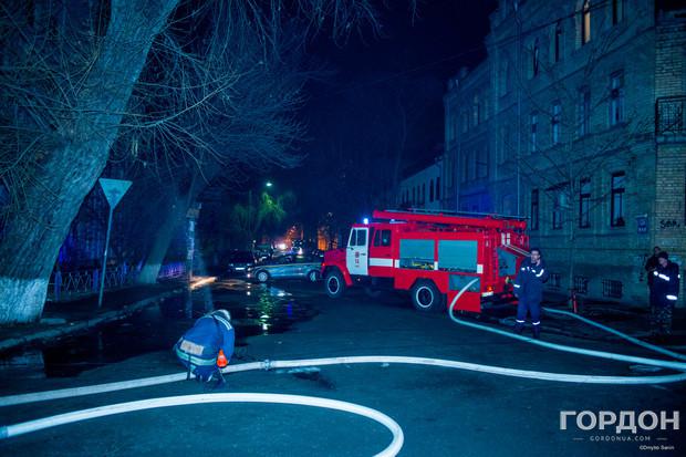 банк пожар