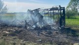 Удар РФ по автомобилю фермерского хозяйства в Черниговской области