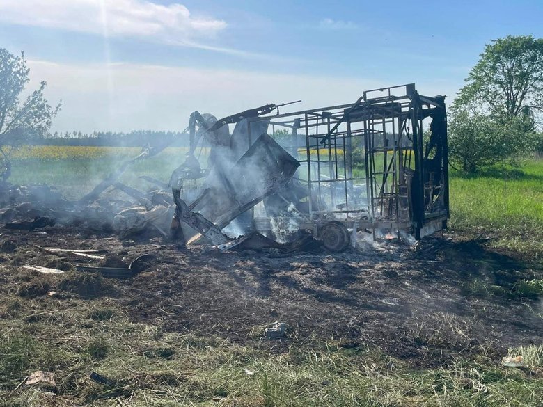 Удар РФ по автівці фермерського господарства на Чернігівщині