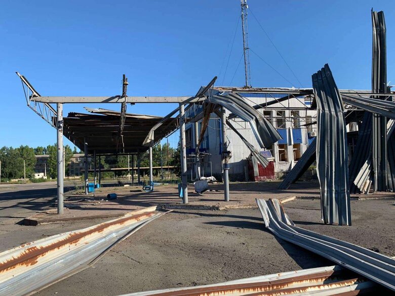 Russian troops hit Sloviansk bus station, there were no casualties, - VMA 02 Russian troops hit Sloviansk bus station, there were no casualties, - VMA 02