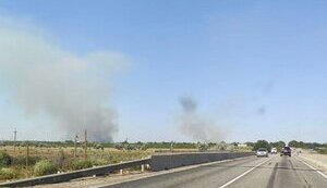 Explosions were heard in occupied Melitopol. After "arrivals", fire broke out at airfield - media. PHOTOS