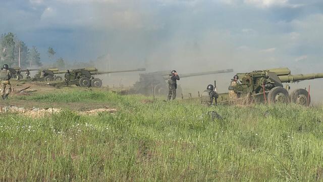 волонтеры артиллерия