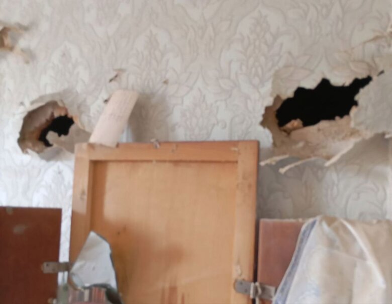Russian shelling of the Nikopol district on 31 July