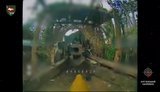 Дронарі 10 армійського корпусу знищили гармату та ворожу автівку в укритті на Куп’янському напрямку