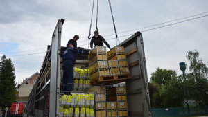 Flood-hit Ivano-Frankivsk region receives humanitarian aid from Sweden. PHOTOS