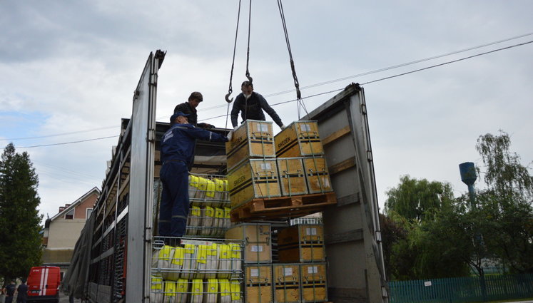 Flood-hit Ivano-Frankivsk region receives humanitarian aid from Sweden. PHOTOS