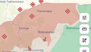 Enemy has advanced in Vovchansk and near Vilcha in Kharkiv region and in Pokrovsk in Donetsk region, - DeepState. MAPS