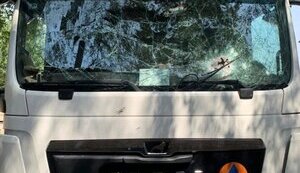 Enemy strikes rescue workers’ vehicle in Kherson: two wounded. PHOTO