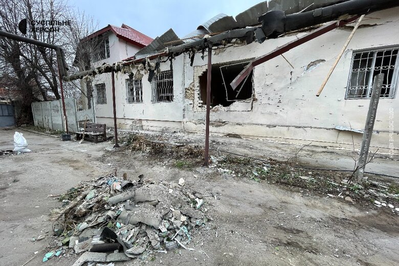 Consequences of shelling of Center for Rehabilitation of Children with Disabilities in Kherson 02