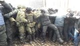 Автомобіль зі Саакашвілі заблоковано, поліція спробувала прорватися, але безуспішно, застосовується газ. ФОТОрепортаж