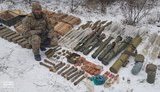 ПТРК "Фагот", огнемет "Шмель", боеприпасы и взрывчатка: СБУ обнаружила на Луганщине тайник террористов, причастных к подрывам в 2014 году. ФОТОрепортаж