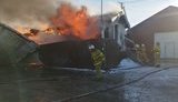 Пожежу на пилорамі під Києвом гасили понад шість годин, - ДСНС. ВІДЕО+ФОТОрепортаж (оновлено)