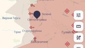 оновлення мапи бойових дій на Запорізькому напрямку
