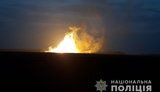 Полиция устанавливает причины взрыва на магистральном газопроводе под Лубнами. Периметр пожара охраняется
