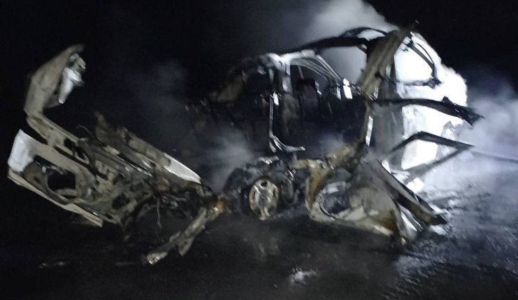 Росіяни атакували дроном цивільне авто на Сумщині: постраждали 13-річний хлопчик та його батько. ФОТО