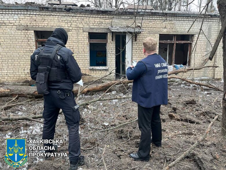 Consequences of night rocket attack on Kharkiv 01