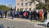 Поліція припинила акцію протесту підприємців Білгорода-Дністровського проти закриття ринку на карантин. ФОТО