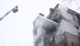 Russian strike on a high-rise building in Dnipro