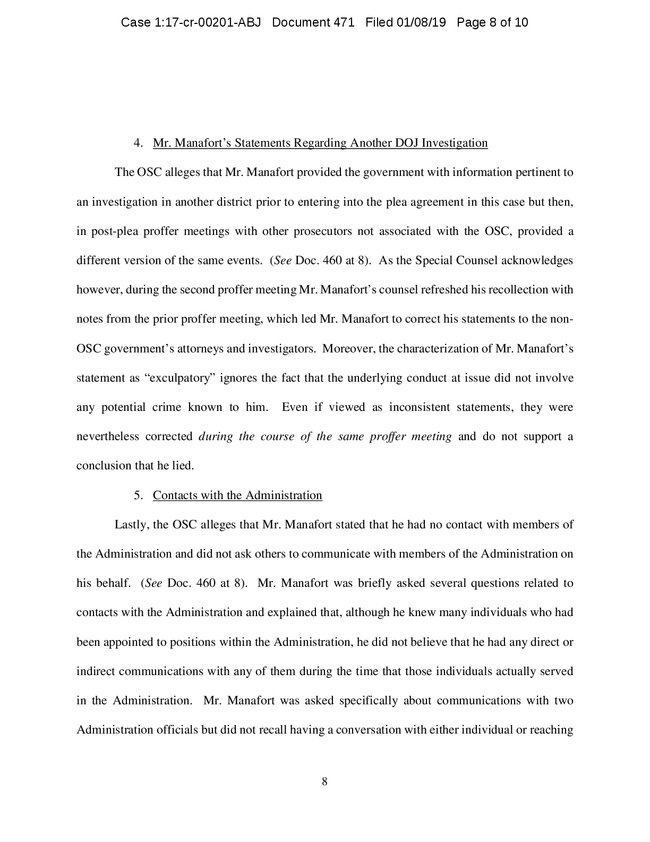 В 2016 году Манафорт обсуждал с Килимником план по мирному урегулированию ситуации в Украине 08