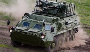 На полігоні біля Харкова завершилися випробування модернізованого БТР-4-Е. ВIДЕО