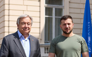 зеленський,гутерріш