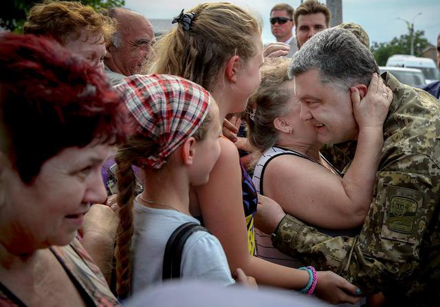 порошенко в мариуполе