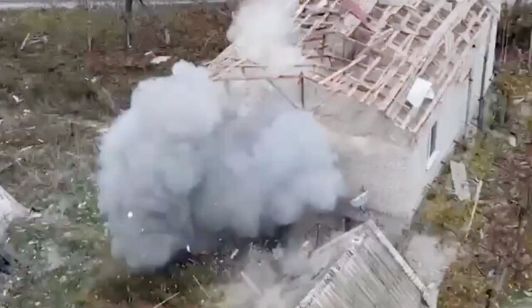SOF fighters destroy deployment site of enemy UAV crew in South with help of "Wild Hornets" kamikaze drones. VIDEO