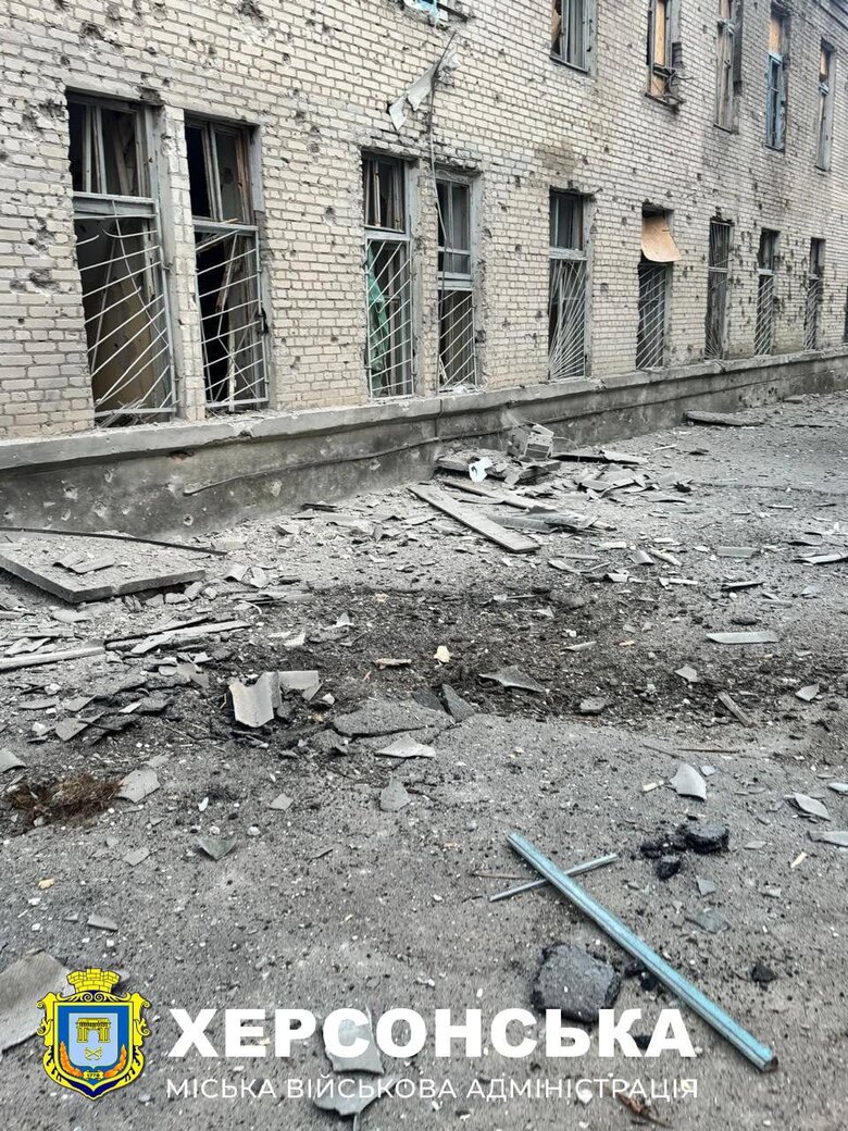 Ворог обстріляв медичні заклади Херсонщини
