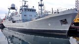 В Одессе проходит испытания в море новый разведывательный корабль для ВМС Украины