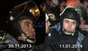Под Святошинским судом людей избивали те же "беркутовцы", которые зверски разгоняли студентов на Евромайдане. ФОТОфакт