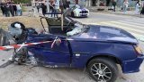 Road accident in Dnipro on 15 May
