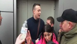 Нацполиция установила подозреваемого в нападении на представителя пророссийского блогера Шария под Апелляционным судом Киева