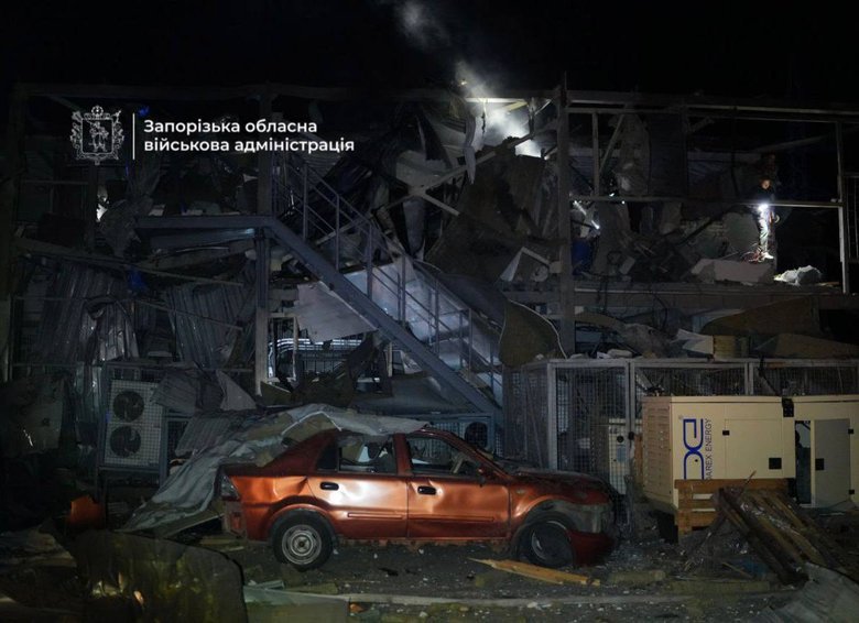attack on Zaporizhzhia