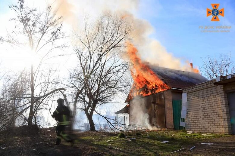 Consequences of enemy shelling of Kherson region 02