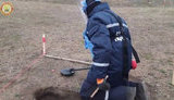 ГСЧС завершила первый этап разминирования возле Гнутово. ВИДЕО